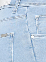 K3051 Mid-Rise Skinny Jeans - Light Blue