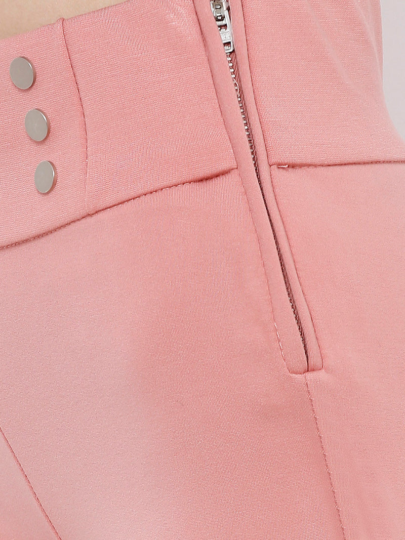 K4005 High-Rise Skinny Tregging - Blush Pink
