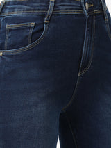K4014 High-Rise Skinny Jeans - Blue