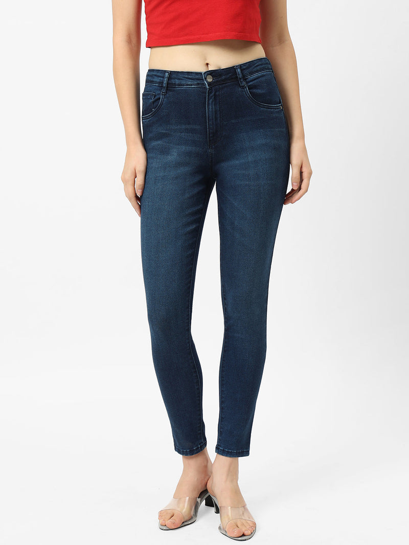 K5040 Super High-Rise Super Skinny Jeans - Blue
