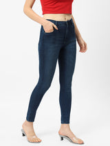 K5040 Super High-Rise Super Skinny Jeans - Blue