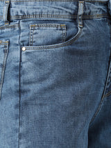K5031 High-Rise Wide Leg Jeans - Blue