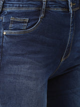 K5013 High-Rise Flared Jeans - Blue