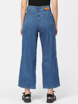 K5031 High-Rise Wide Leg Jeans - Blue