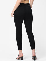 K4014 High-Rise Skinny Jeans - Black