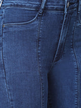 K5040 Super High-Rise Super Skinny Jeans - Dark Blue