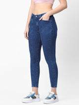K5040 Super High-Rise Super Skinny Jeans - Dark Blue