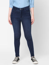 K5040 Super High-Rise Super Skinny Jeans - Navy