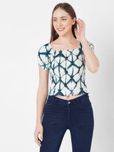 Women Tye & Dye Crop Top