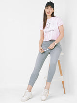 Women Grey K5040 Super High-Rise Super Skinny Jeans