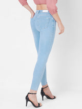 Women Blue K4014 High-Rise Skinny Jeans