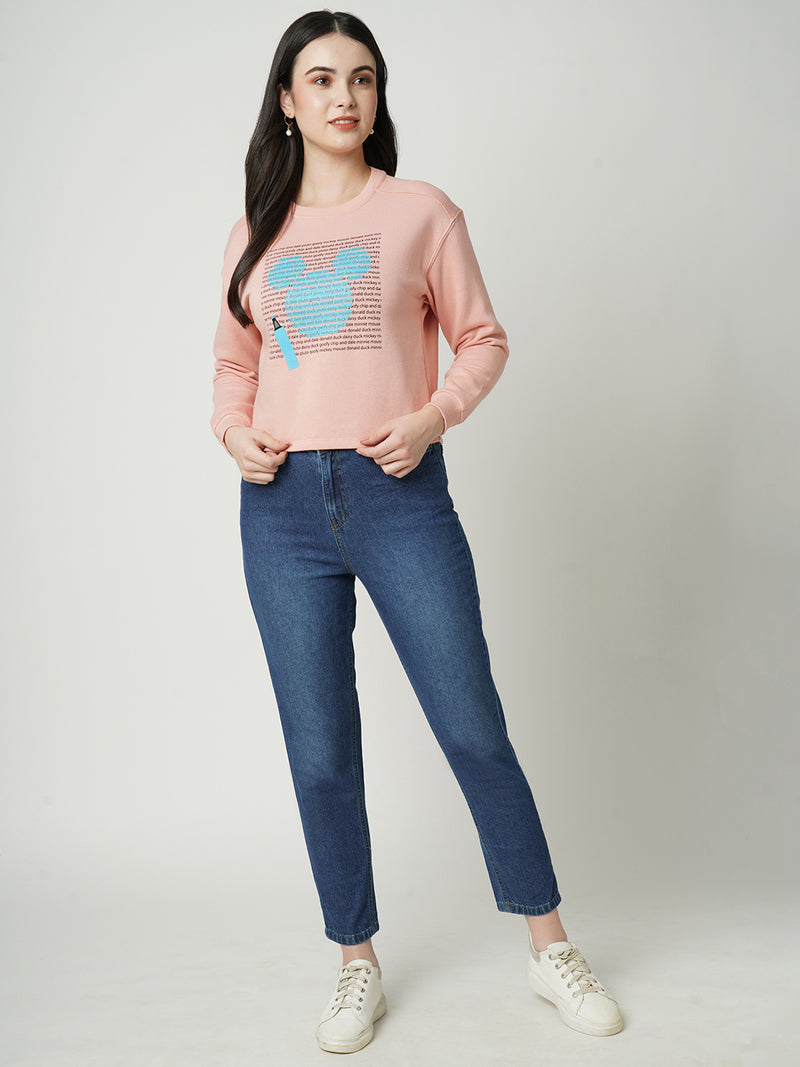 Women Light Blue K6030 High Rise Slim Straight Fit Jeans