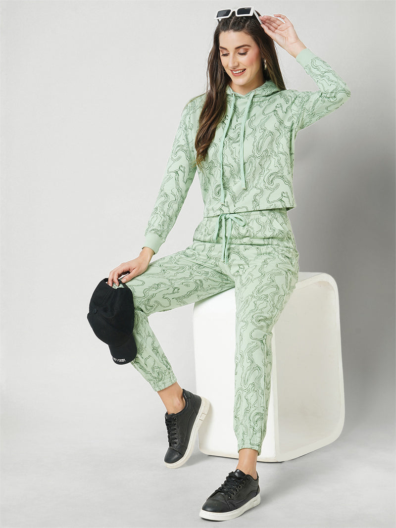 Women Light Olive High Rise Jogger
