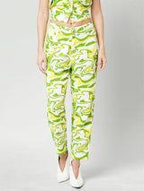 Women Multicolor High Rise Mom Fit