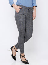 K4005 High-Rise Skinny Tregging - Grey