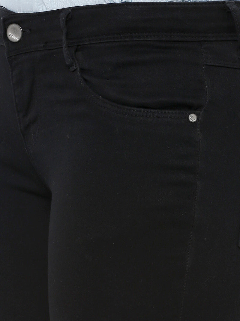 K5040 Super High-Rise Super Skinny Jeans - Black