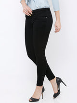 K5040 Super High-Rise Super Skinny Jeans - Black
