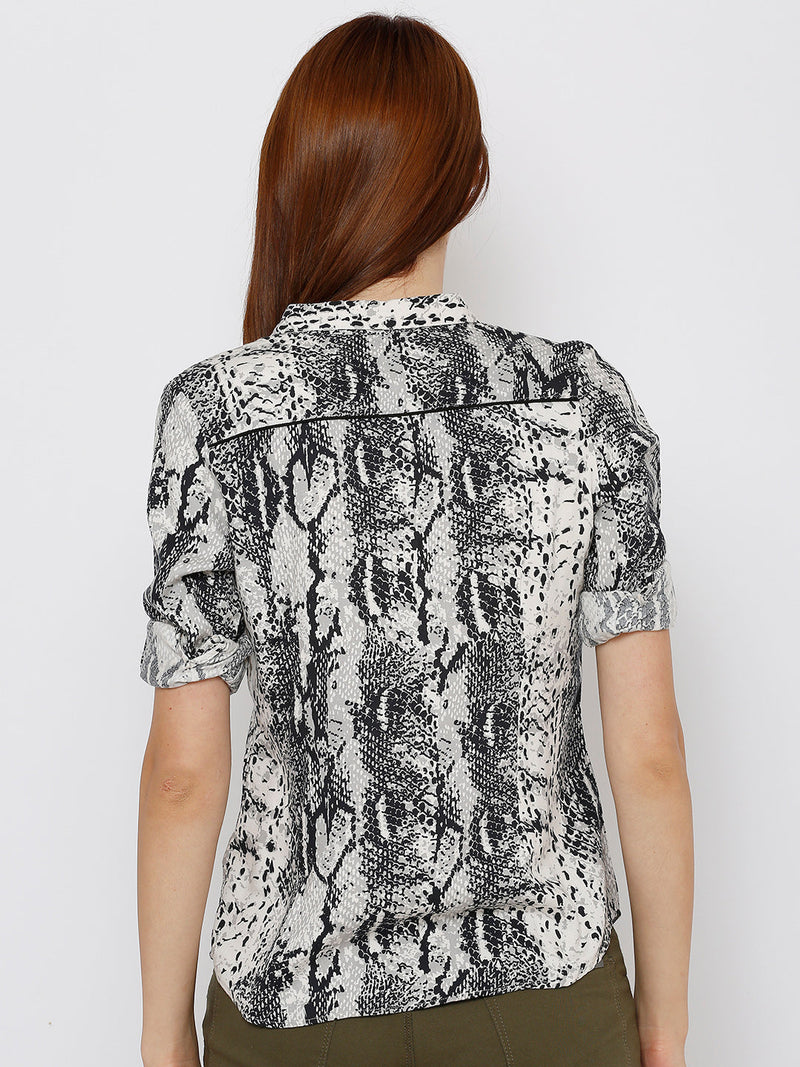 Women Multi Color Printed Shirt - Multi Color