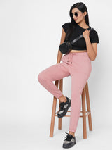 High-Rise Skinny Fit Athleisure - Blush Pink