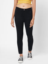 K5040 Super High-Rise Super Skinny Jeans - Black