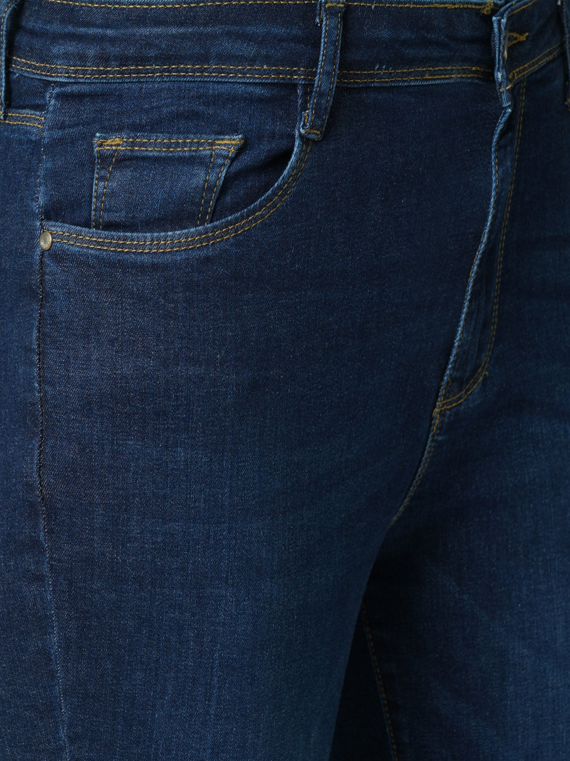 Women Blue K4014 High Rise Skinny Jeans