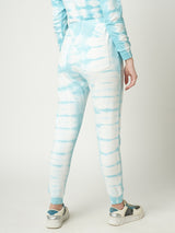 Women Sky Tie & Dye High Rise Jogger