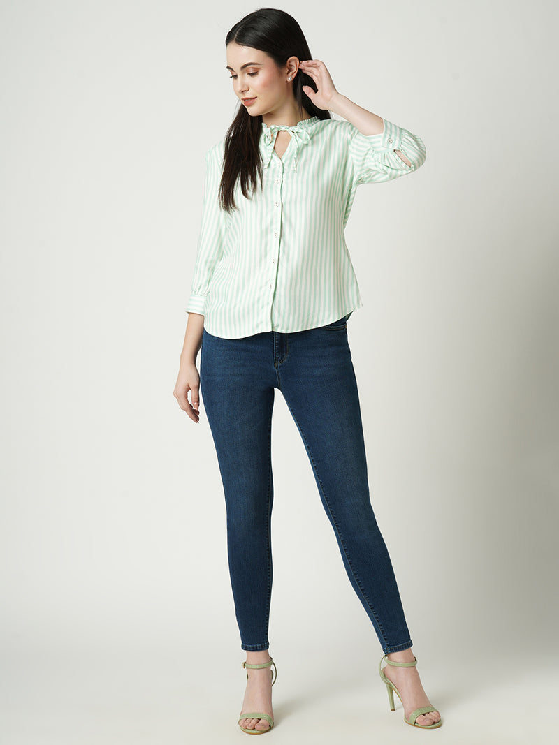 Women Blue K4068 Mid Rise Push Up Super Skinny Jeans