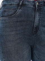 Women Deep Indigo K5040 Super High Rise Super Skinny Jeans
