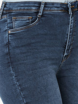 Women Blue K5040 Super High Rise Super Skinny Jeans