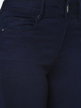 K4014 High-Rise Skinny Jeans - Blue