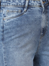 K5085 High Rise Mom Fit - Light Blue