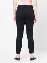 Women Black K4014 High-Rise Skinny Jeans
