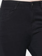 Women Black K4014 High-Rise Skinny Jeans