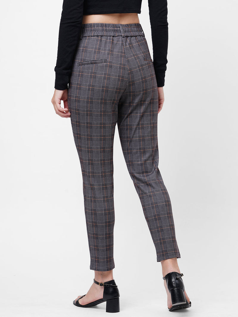 K4005 High-Rise Tregging - Black Grey