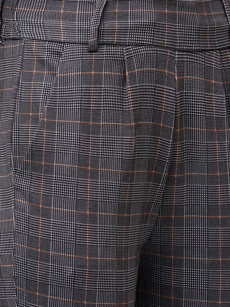 K4005 High-Rise Tregging - Black Grey