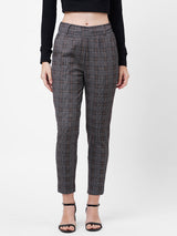 K4005 High-Rise Tregging - Black Grey