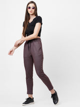 K4005 High-Rise Skinny Tregging - Black Brick