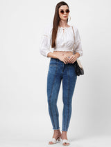 K5040 Super High-Rise Super Skinny Jeans - Blue