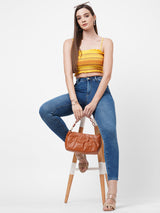 K4014 High-Rise Skinny Jeans - Blue