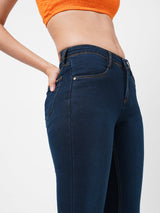 K3060 High-Rise Tummy Tucker Slimming Jeans - Ink Blue