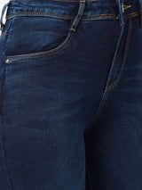K3051 Mid-Rise Skinny Jeans - Blue