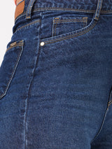 K5085 High Rise Mom Fit - Dark Blue