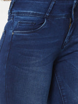 K4023 Midrise Capri - Dark Blue