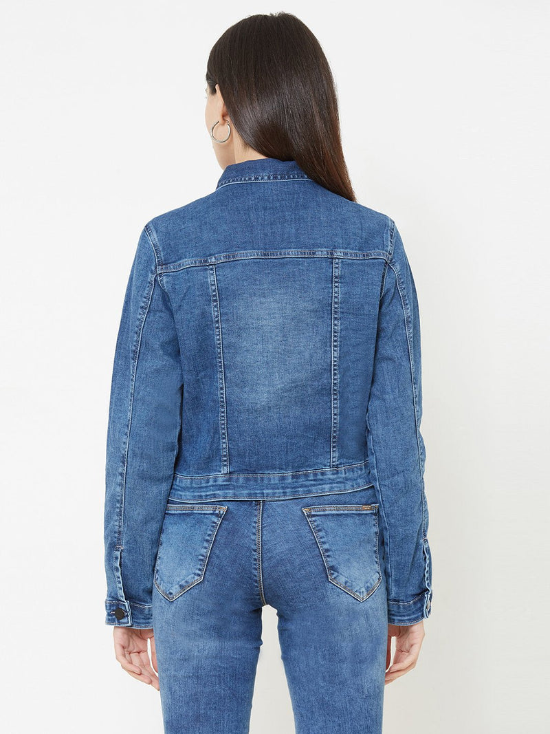 Blue Wovens Denim Jacket - Blue