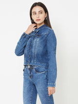 Blue Wovens Denim Jacket - Blue
