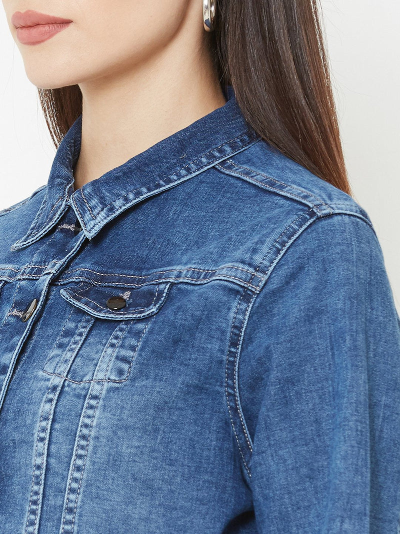 Blue Wovens Denim Jacket - Blue