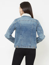 Blue Wovens Denim Jacket - Blue
