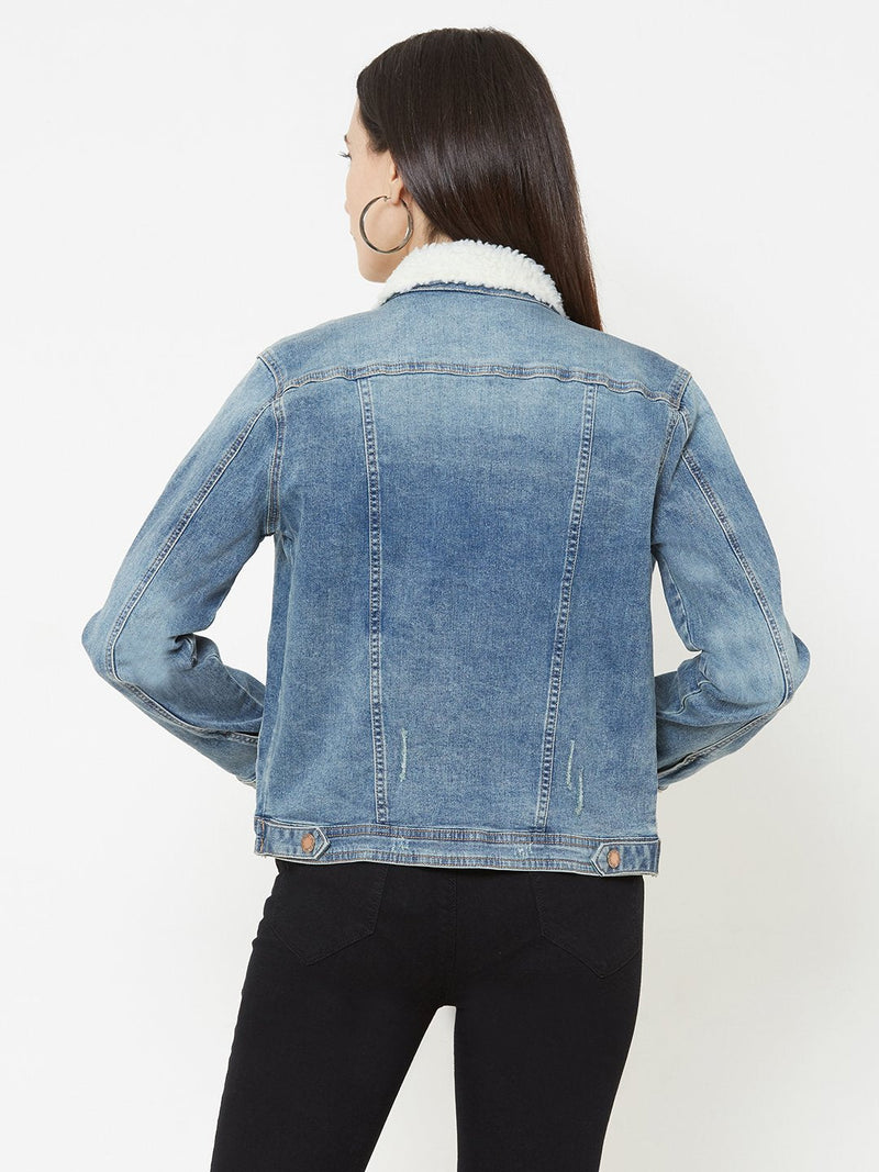 Blue Wovens Denim Jacket - Blue