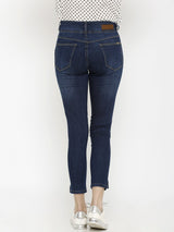 K4086 Super High-Rise Slim Jeans - Dark Blue
