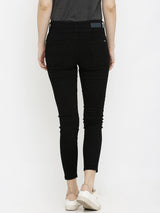 K4014 High-Rise Skinny Jeans - Black